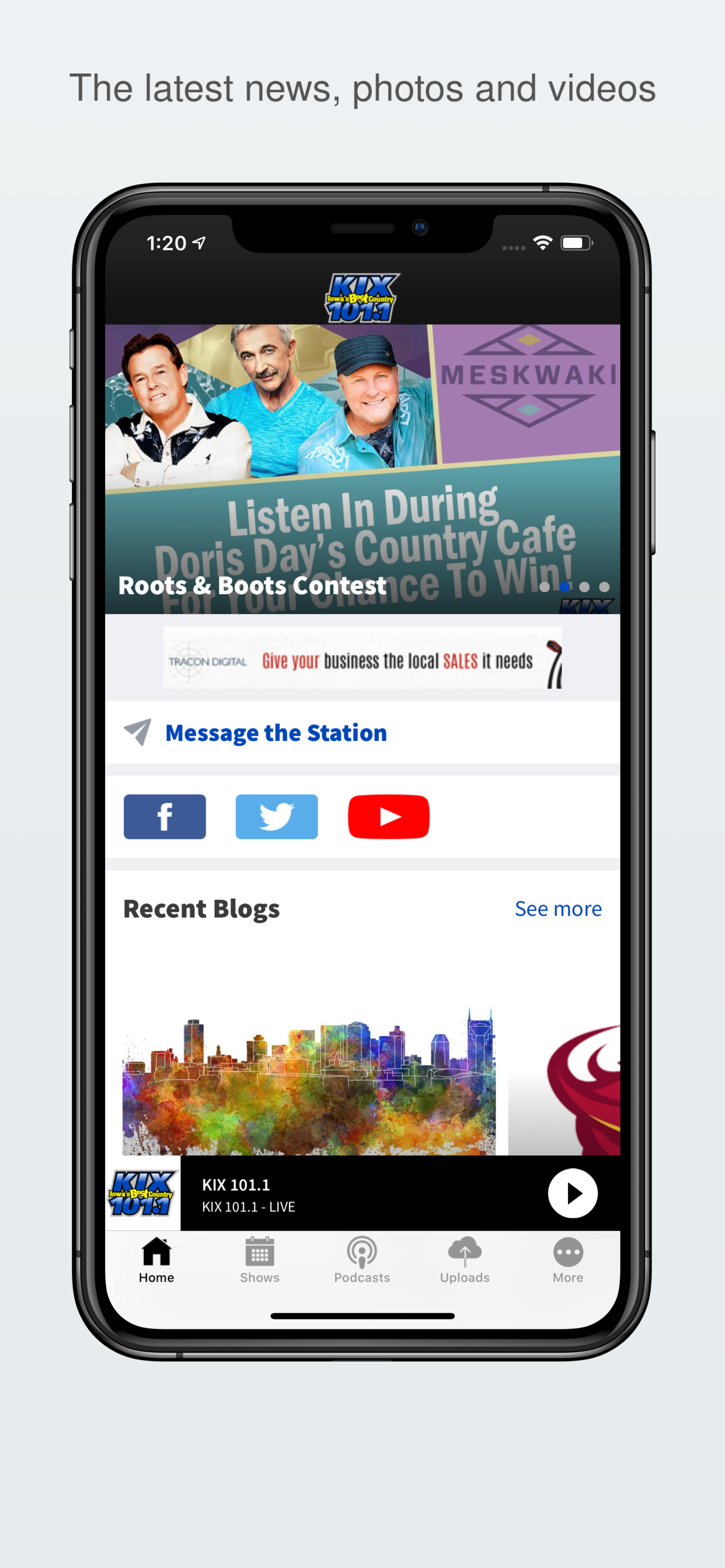 Iowa's Best Country, KIX 101.1