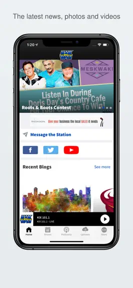 Game screenshot Iowa's Best Country, KIX 101.1 mod apk