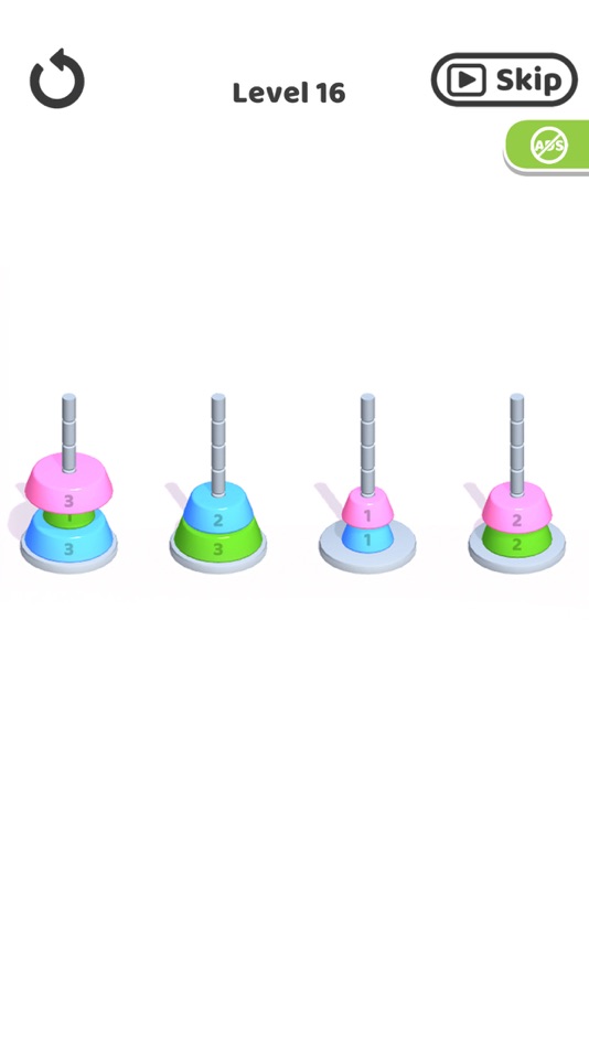 #2. Stack Master 3D (iOS) 由: Bigger Games