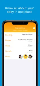 Baby Log screenshot #2 for iPhone