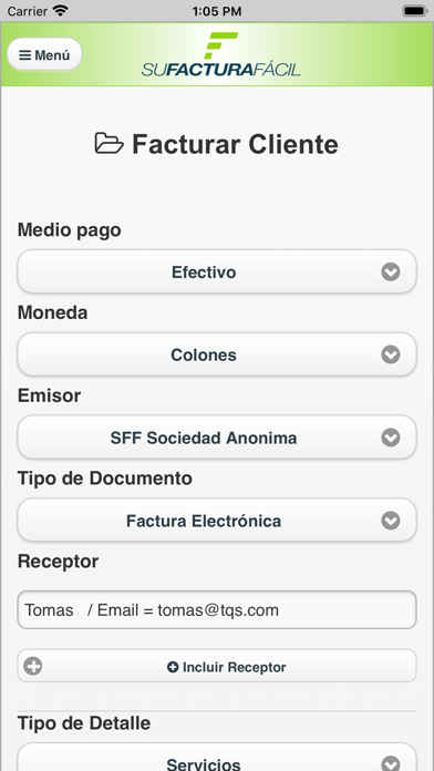 SFF iPhone screenshot