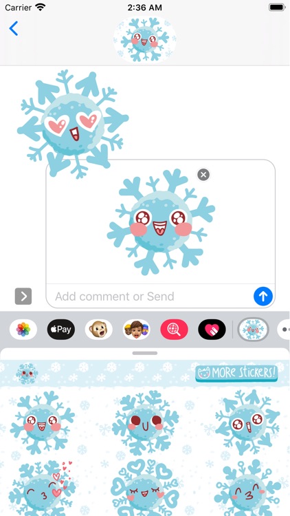 Smilie Snowflake! screenshot-3