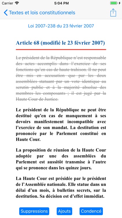 La Constitution Française