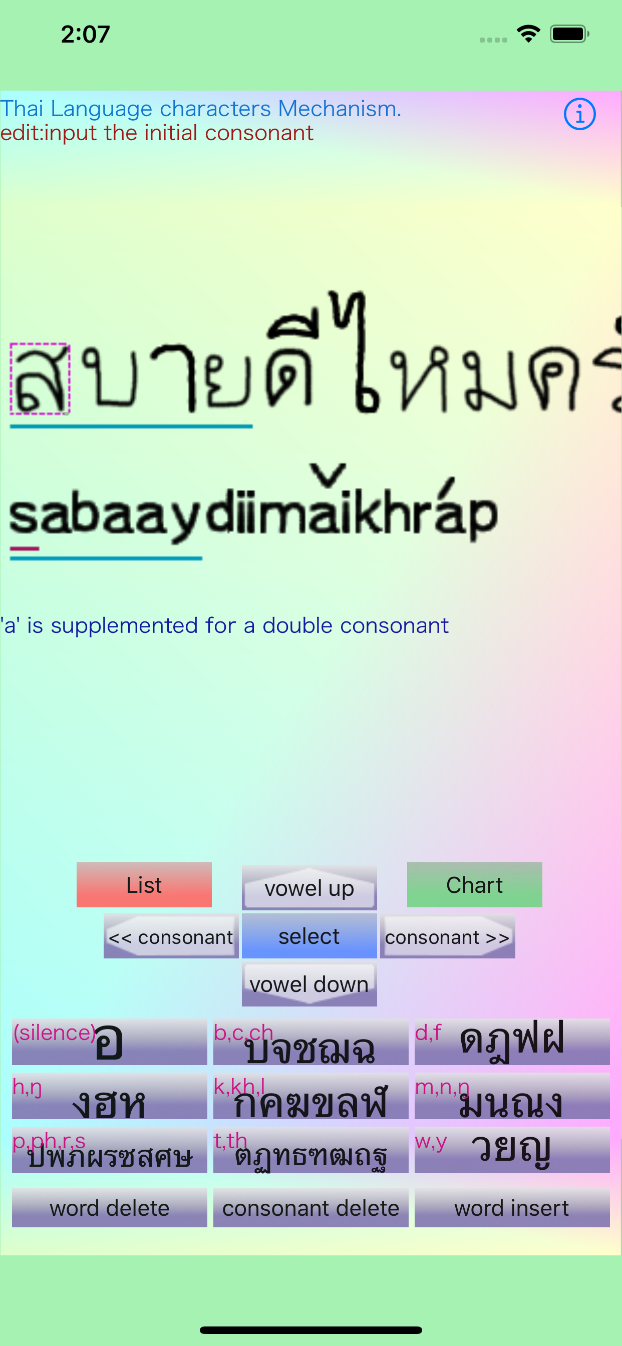Thai Language character Mecha.