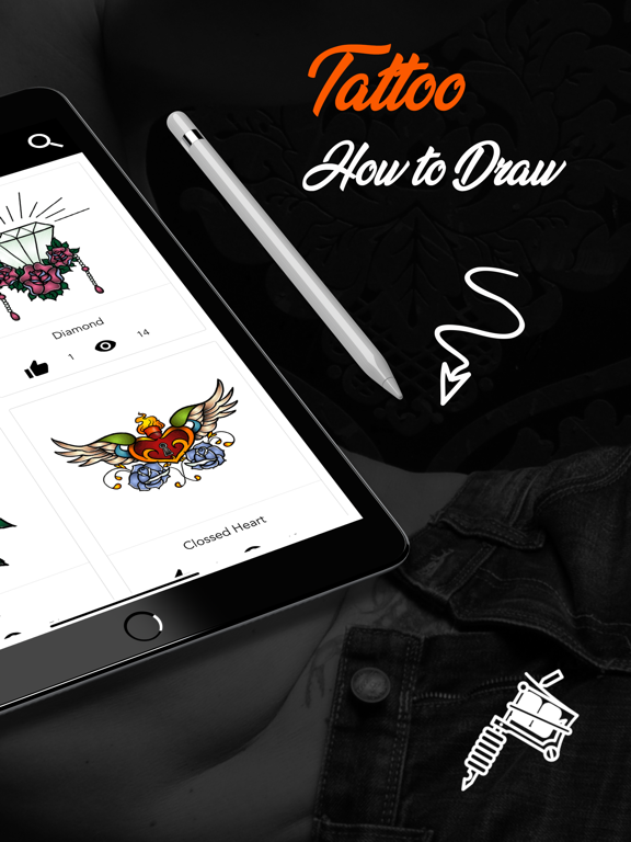 Screenshot #5 pour Tattoo - How to Draw, Ideas