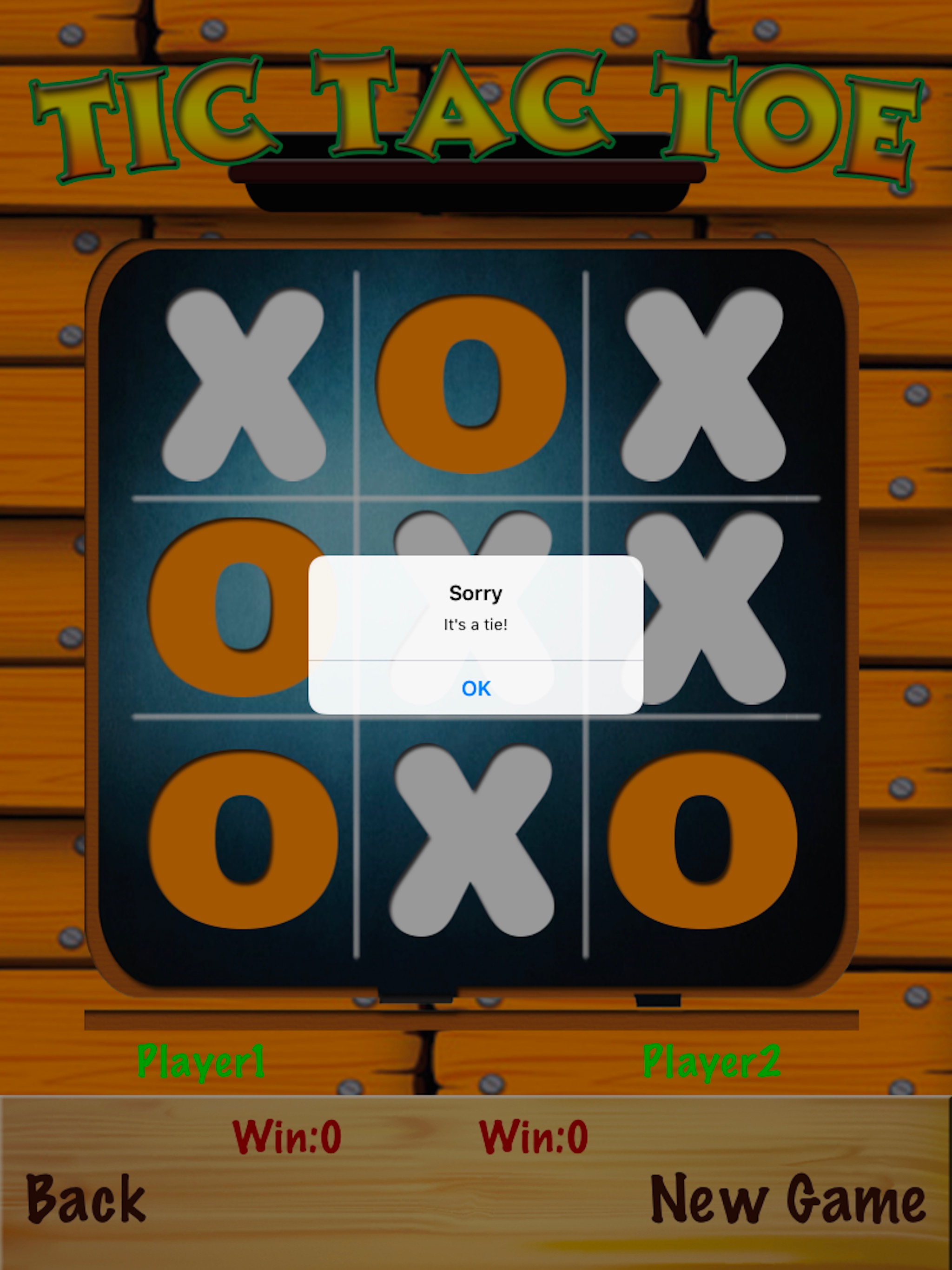 TicTacToe - One & Two Player