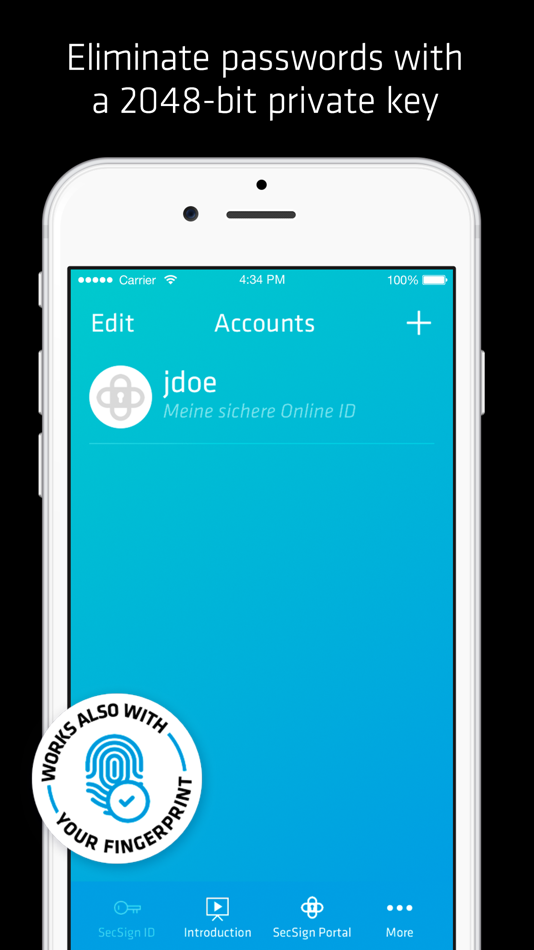 #1. SecSign ID (iOS) 由: SecSign Technologies Inc.