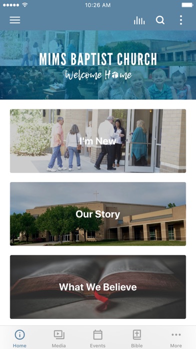 Mims Baptist Church Screenshot