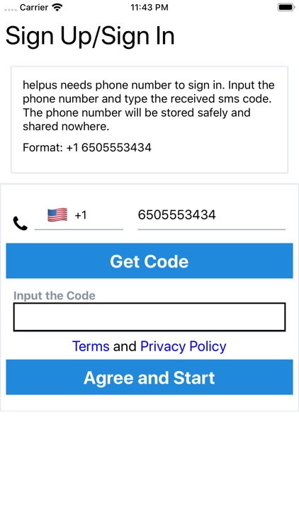 helpus - instant help in town