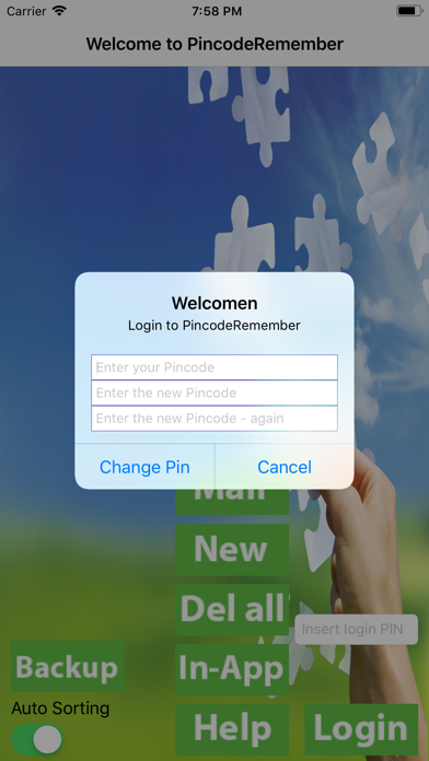 PincodeRemember screenshot 4
