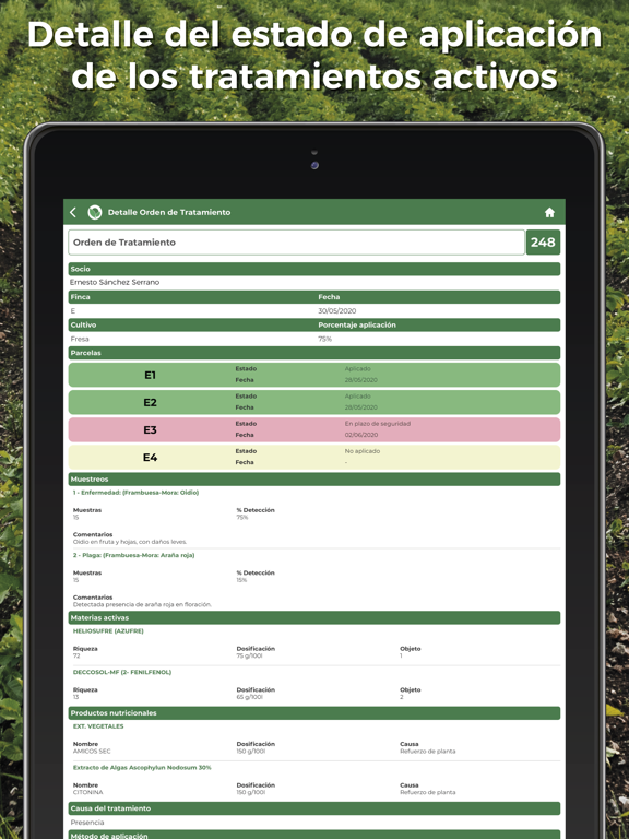 ECN Agro iPad screenshot