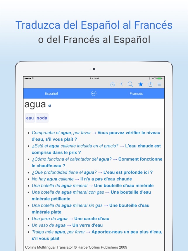 Diccionario Español-Francés on the App Store