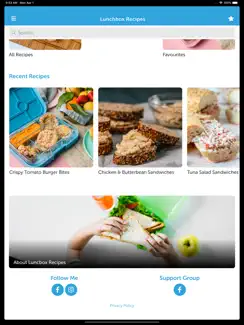 Lunchbox Recipes iPad image 2