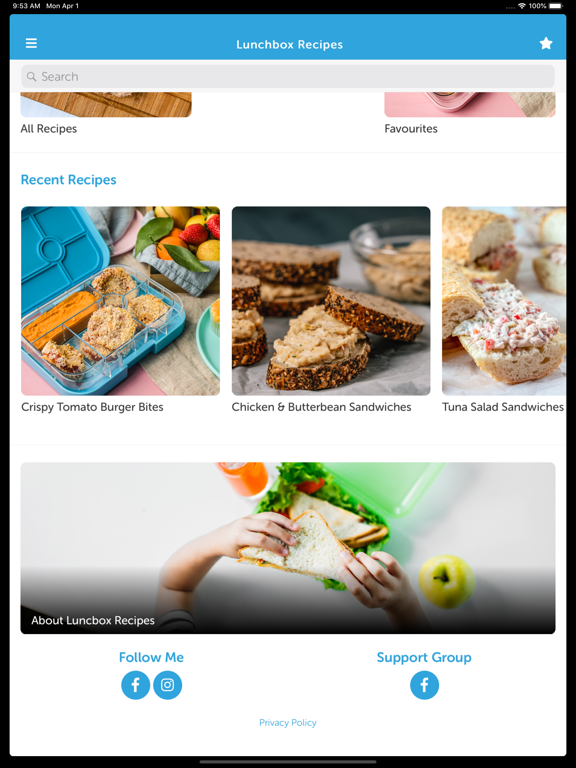 Screenshot #5 pour Lunchbox Recipes