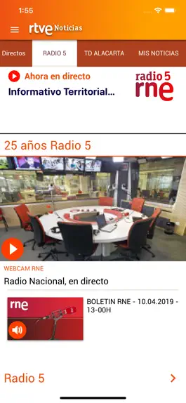 Game screenshot RTVE Noticias hack