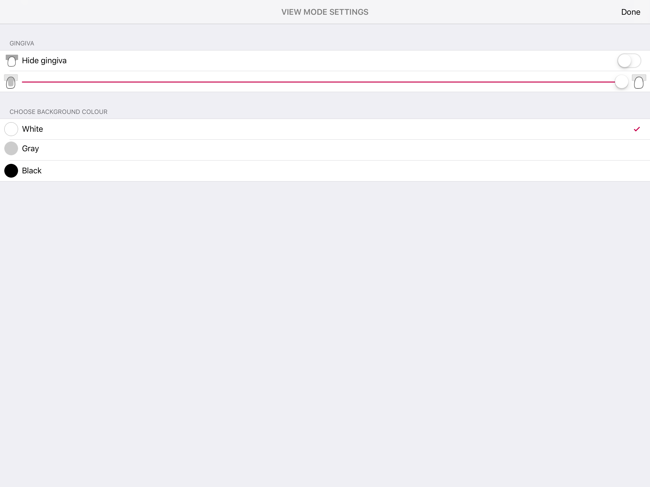 IPS e.max Shade Navigation App