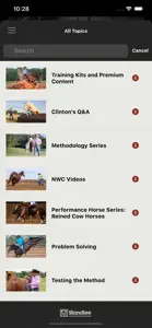 Downunder Horsemanship screenshot #1 for iPhone