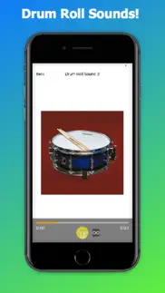 realistic drum roll sounds iphone screenshot 3