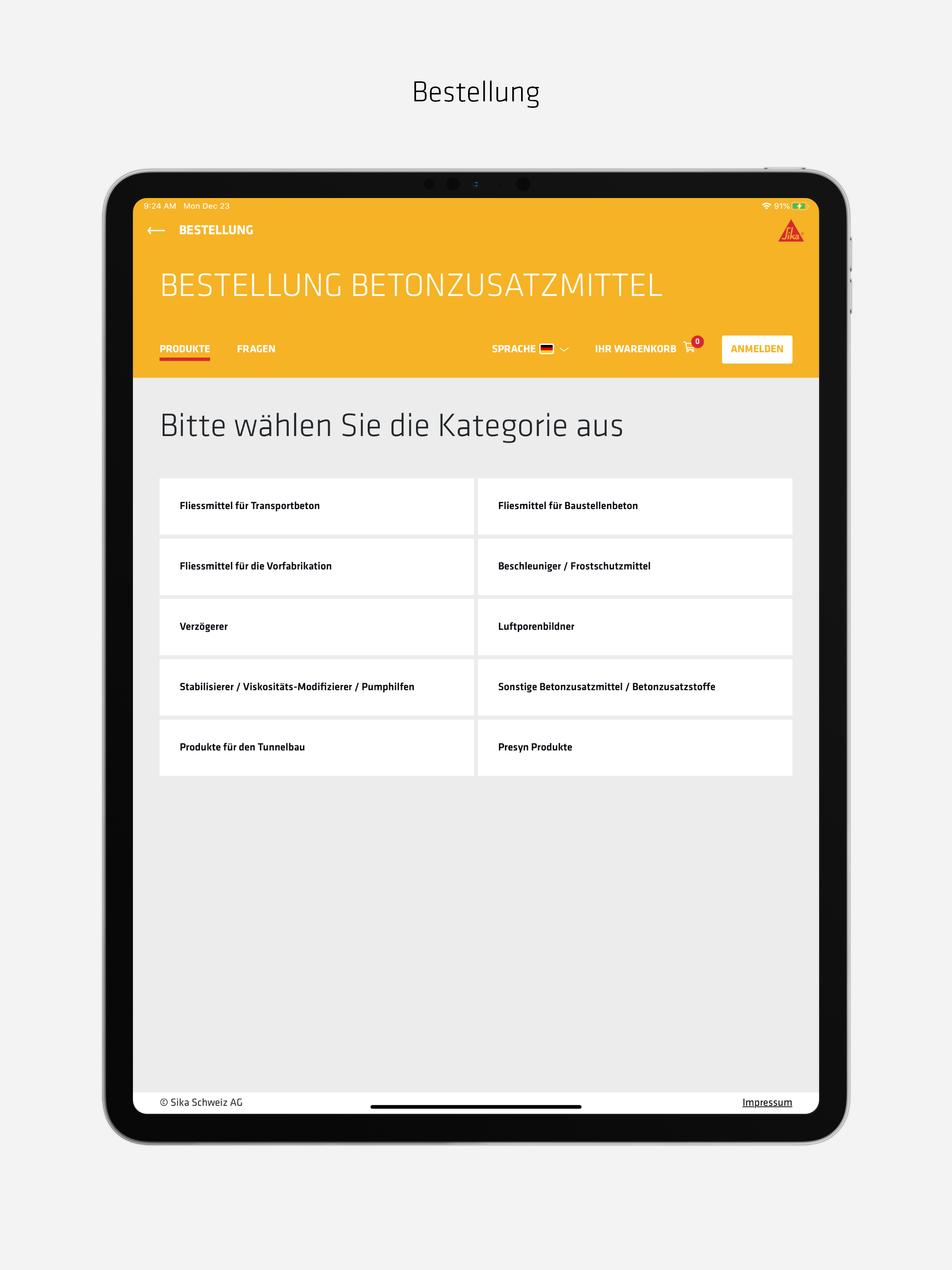 Sika Beton App screenshot 8