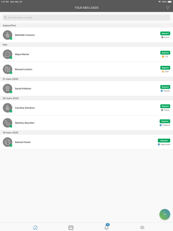 Screenshot #5 pour Activix CRM