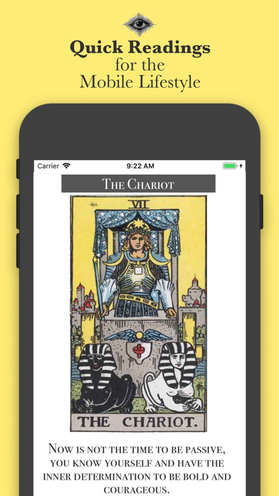 Tarot Card Reading Moon Witch iPhone screenshot 4 - Lifestyle app
