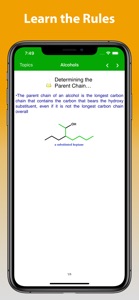 Organic Nomenclature screenshot #2 for iPhone