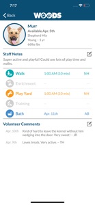 Woods Humane Society screenshot #2 for iPhone