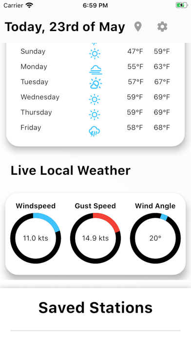 Wavy Weather Pro screenshot 2