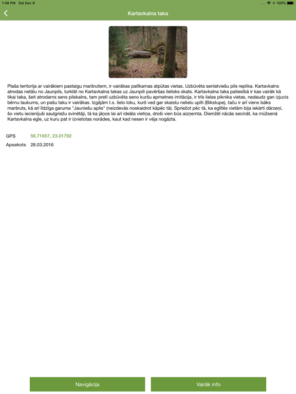 Dodies.lv iPad screenshot 3 - Travel app