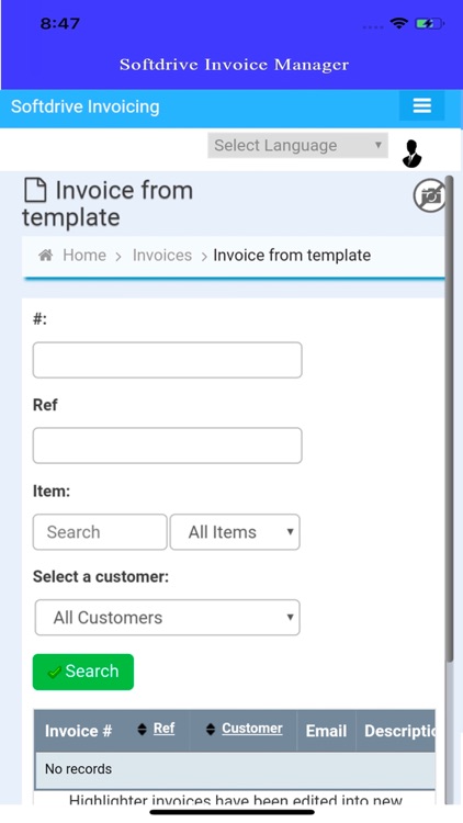 Softdrive Invoice Manager screenshot-4