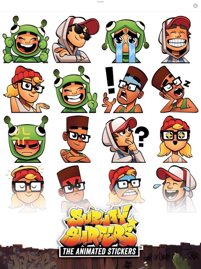 Subway Surfers Sticker Pack na App Store