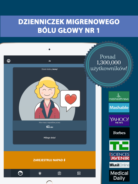 Screenshot #4 pour Migraine Buddy Polish