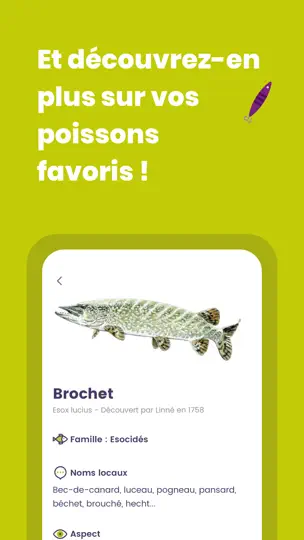 Capture d'écran de Génération Pêche sur iPhone 5