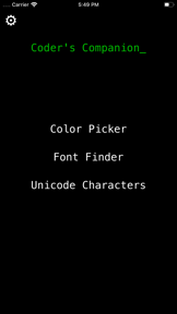 Coder's Companion_ screenshot