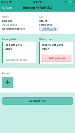 ParkingPro App screenshot 2