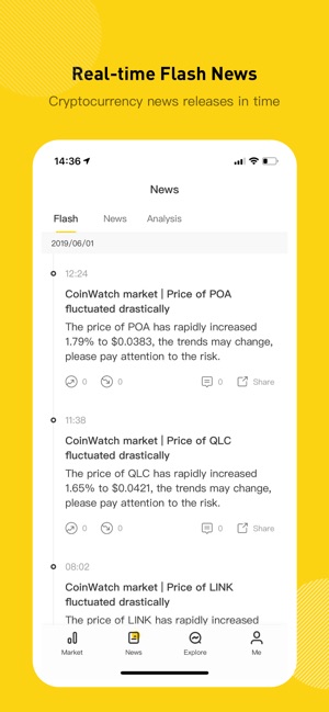 CoinWatch - Bitcoin Ticker(圖3)-速報App