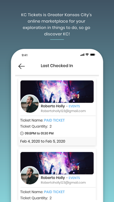 Screenshot #3 pour KC Tickets