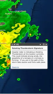 hd weather doppler radar iphone screenshot 3