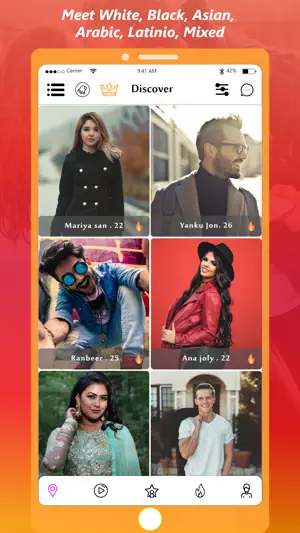 Race – Interracial Dating App screenshot 1