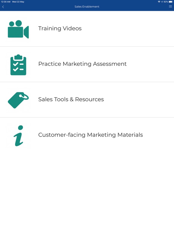 Henry Schein One Sales App iPad screenshot 2 - Business app