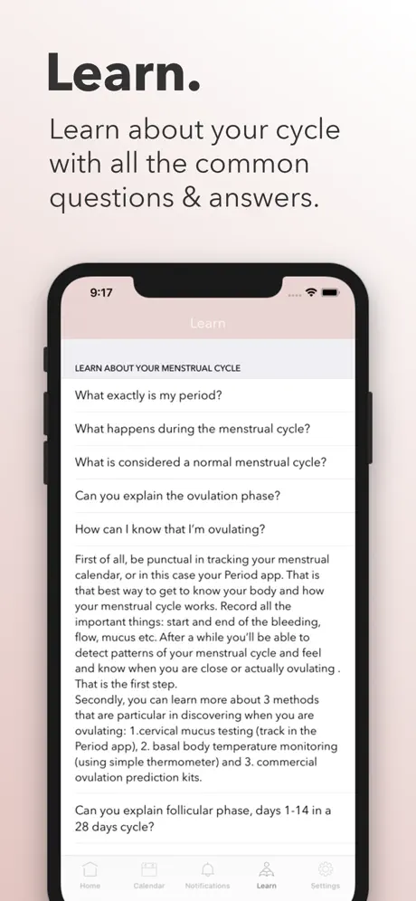 Period. & Ovulation Diary