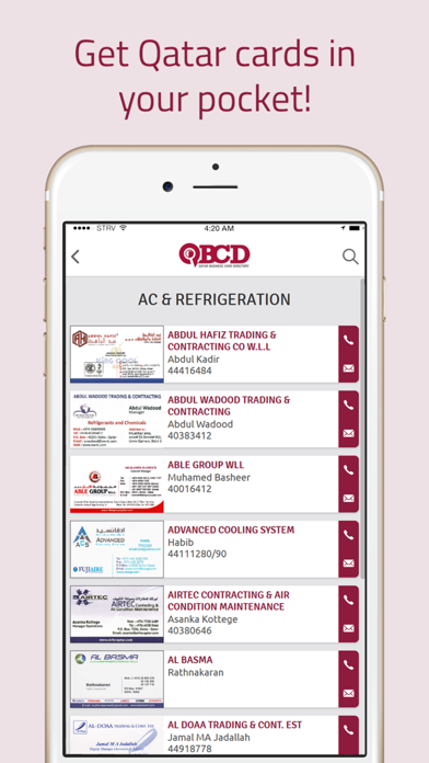 QBCD Qatar Business Directory screenshot 2