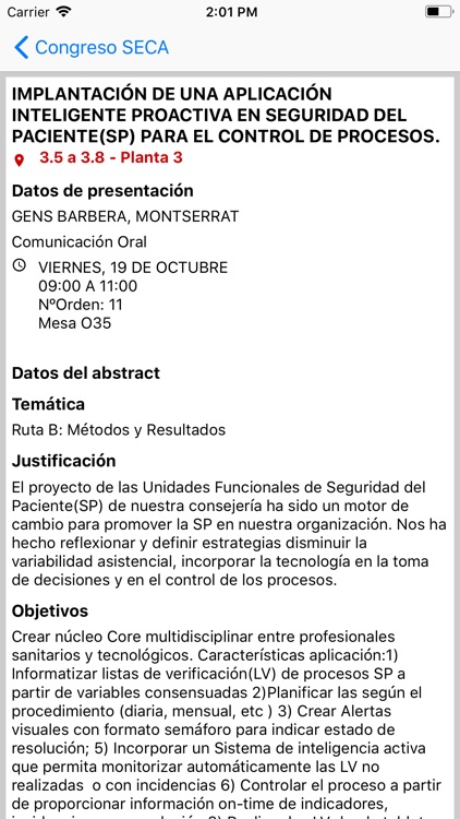 Congreso SECA 2019 screenshot-3
