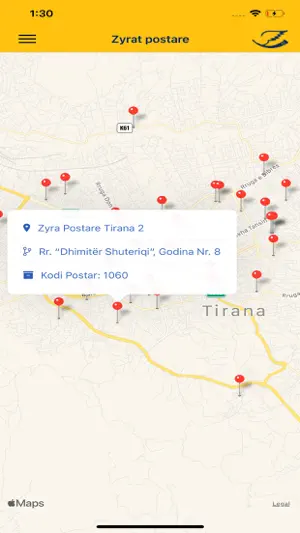 Posta Shqiptare screenshot 3