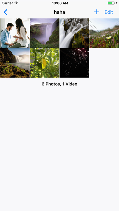 PhotoSet - Elegant Photo Album Screenshot