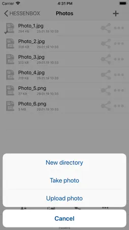 HESSENBOX screenshot 10