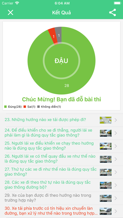 Screenshot #3 pour Ôn Thi Giấy Phép Lái Xe (Mới)