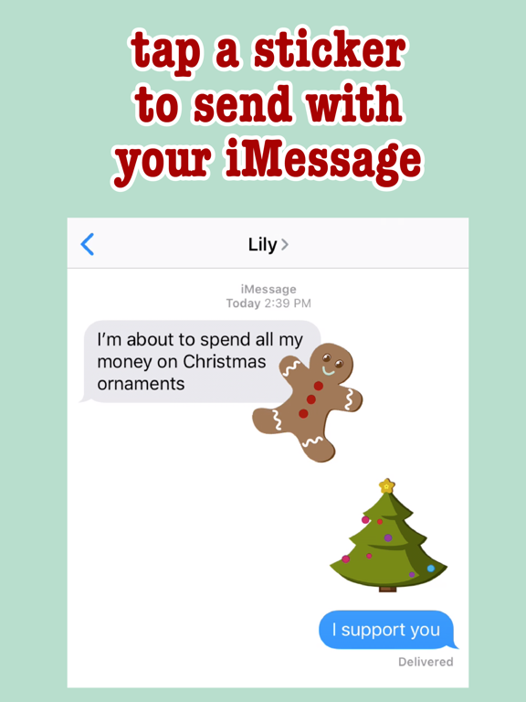 Screenshot #6 pour Christmas - Animated Stickers