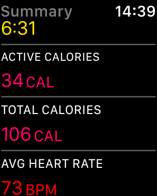 Abs (Watch) Workouts screenshot 9