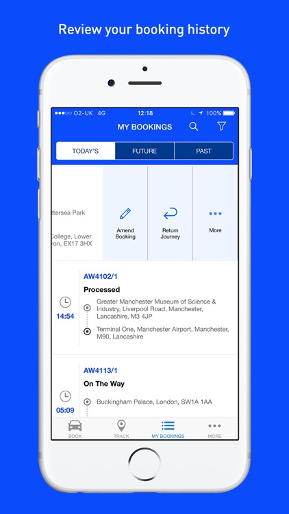 Taxicard Booking App